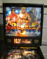 Image # 55204: WWF Royal Rumble Test Game - Illuminated Translite 
(The serial number of this game was not recorded.)