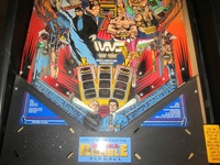 Image # 55208: WWF Royal Rumble Test Game - Lower Playfield 
(The serial number of this game was not recorded.)