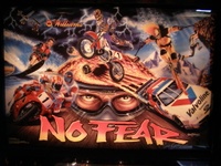 Image # 55267: No Fear: Dangerous Sports Sample Translite 
(Serial number is 52225100824.)