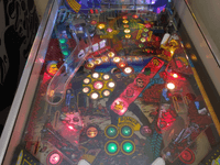 Image # 77961: Cobra Illuminated Upper Playfield 
(The cabinet art has a blue background instead of red.)