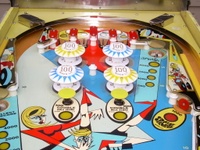 Image # 38535: Double-Up Upper Playfield 
(Serial number 1010.)