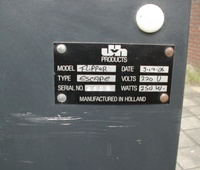 Image # 44714: Escape Manufacturer Plate 
(Serial number 4608.)
