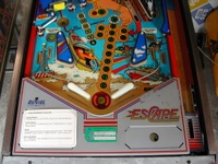 Image # 44710: Escape Lower Playfield 
(Serial number 4608.)