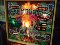 Image # 26873: Fire Mountain Illuminated Backglass