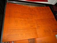 Image # 64438: Gun Men Schematic 
(We do not know which version of playfield this schematic supports.)
