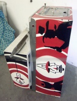 Image # 64445: Gun Men Cabinet - Left 
(This game has the modified playfield.)