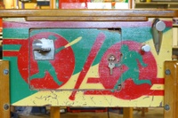 Image # 63522: Hits and Runs Cabinet - Front 
(Serial number A1283.)