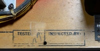 Image # 63531: Hits and Runs Under Playfield - Detail 
(Serial number A1283.)