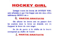 Image # 68715: Hockey Girl Instruction Card 
(From the game with serial number 619 22 18 5.)