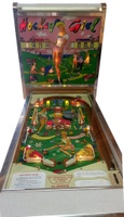 Image # 68676: Hockey Girl Cabinet - Iluminated Front View 
(Serial number 619 22 18 5.)