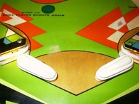 Image # 22463: Joker Flipper Area 
(Note Original Flippers Without Letters)
