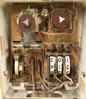 Image # 55685: Sky�Line Inside Backbox 
(The replay wheel on this game exceeds 15. It may be an after-factory replacement. This game is located in Europe.)