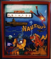 Image # 23310: Nautilus Backglass - Bonus Ball Lit