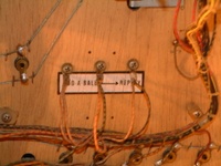 Image # 55874: Supersonic Early Production - No Add-A-Ball Option 
(The jack field for selecting Mode of Play was not installed at the factory. Serial number 0003.)