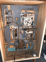 Image # 74478: Bomber Inside Backbox 
(The large bell is missing from the upper left area while its coil is still there.)