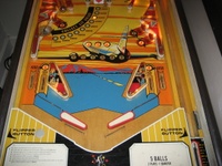Image # 62170: Bon Voyage Early Production Lower Playfield 
(Serial number 1041.)