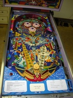 Image # 56459: Time Machine Playfield 
(Serial number F/124.136.)