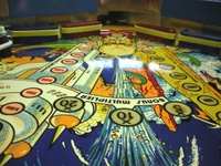 Image # 56466: Time Machine Lower Playfield 
(Serial number F/124.136.)