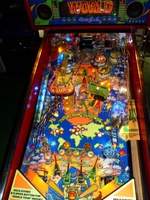 Image # 77453: Al's Garage Band Goes On a World Tour Early Production Illuminated Playfield 
(Serial number not given.)