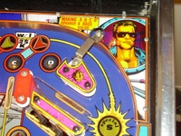 Image # 65539: World Defender Playfield - Detail 
(Serial number 6521.)
