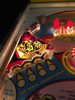 Image # 65836: Boogie Illuminated Playfield - Detail 
(Photographed at Pin-a-Go-Go 2015 in Dixon, California. )