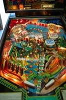 Image # 60149: Zira Illuminated Playfield 
(Serial number 458.)