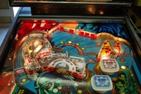 Image # 60150: Zira Illuminated Upper Playfield 
(Serial number 458.)