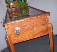 Image # 47248: Boston Cabinet - Front 
(The cabinet has been repainted but is included here to show its other characteristics. Serial number 20525.)