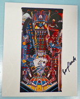 Image # 75505: Jack�Bot Promotional Photo 
(Original factory promotional photo from the Williams archives. Signed by the designer.)