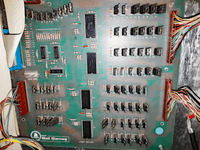 Image # 78693: F1 Grand Prix Inside Backbox - Lamp Driver Board 
(Playfield serial number 9796.)