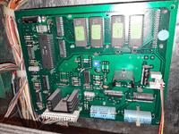 Image # 78694: F1 Grand Prix Inside Backbox - Sound Board 
(Playfield serial number 9796.)