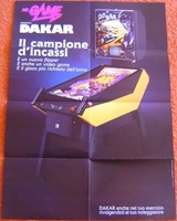 Image # 44911: Dakar Advertising Poster 
(Poster is 680 mm long by 480 mm wide.)