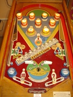 Image # 40012: Bowling Champ Illuminated Playfield 
(Serial number 004311BC.)