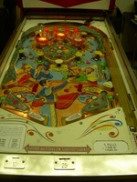 Image # 35240: Bullfight Illuminated Playfield 
(Serial number BF-1661.)