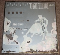 Image # 69991: Bullfight Backglass - Reverse 
(Serial number BF-1507.)