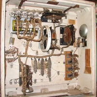 Image # 69993: Bullfight Inside Backbox 
(Serial number BF-1507.)