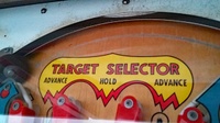 Image # 71989: Bullfight Playfield - Detail 
(Serial number BF-1698.)