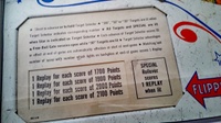 Image # 71995: Bullfight Instruction Card 
(Serial number BF-1698.)