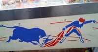 Image # 71998: Bullfight Cabinet - Right 
(Serial number BF-1698.)