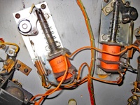 Image # 72006: Bullfight Flipper Mechanisms 
(Serial number BF-1698.)