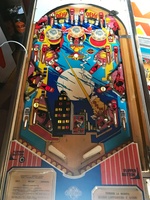 Image # 71310: Devil Playfield 
(External illumination was placed below the playfield.)