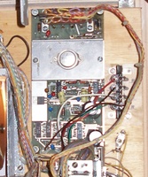 Image # 40461: Navajo Electronic Credit Unit - Detail 
(The 8-position jack on the right inexplicably has no wires soldered to its underside.)