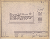 Image # 79026: Miss Cue T Instruction and Score Card - Drawing SK81-7