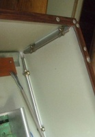 Image # 60789: The Games Sheet Metal Cabinet 
(The wood grain laminate is made of plastic.)