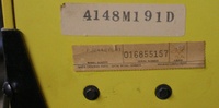 Image # 55498: Las Vegas Model Number and Serial Number 
(Serial number 016855157.)