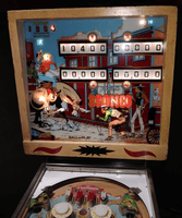 Image # 83674: Bronco Backglass Scoring Over 100,000 Points - Germany 
(The J1 to J4 relays were manually tripped to light the Player numbers 1, 2, 3, and 4.)