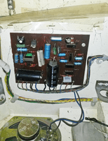 Image # 83519: Dragon Inside Cabinet - Sound Board 
(Serial number 00930.)