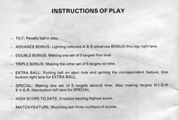 Image # 73139: Night Fever Instructions of Play 
(This is from page 40 of the Instruction Manual.)