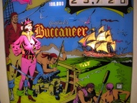 Image # 56778: Buccaneer Sample - High Score Tilted 
(Serial number 01080 S.)