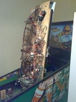 Image # 34081: Flipper Football Raised Playfield